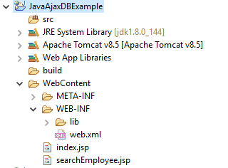 Ví dụ Ajax với Database Ví dụ Ajax với Database