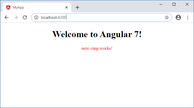 Component trong Angular 7 Component trong Angular 7