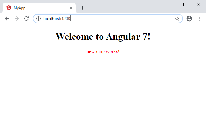 Component trong Angular 7