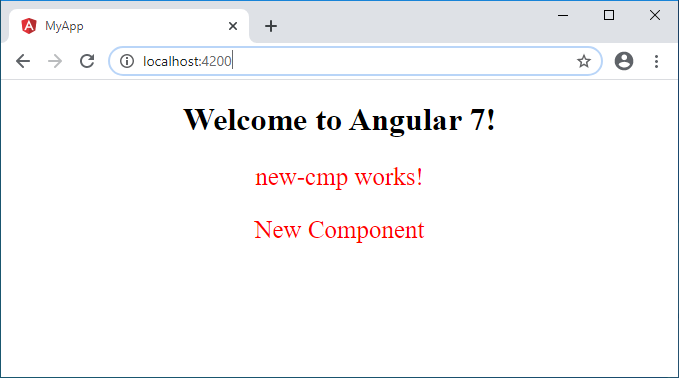 Component trong Angular 7 Component trong Angular 7