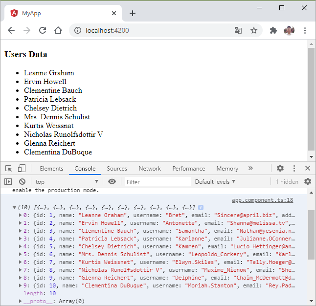 HttpClient trong Angular7 HttpClient trong Angular7