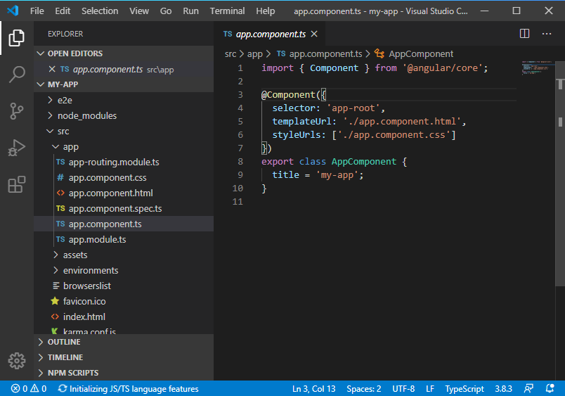 Hướng dẫn lập trình Angular 7 với trình soạn thảo Visual Studio Code Hướng dẫn lập trình Angular 7 với trình soạn thảo Visual Studio Code