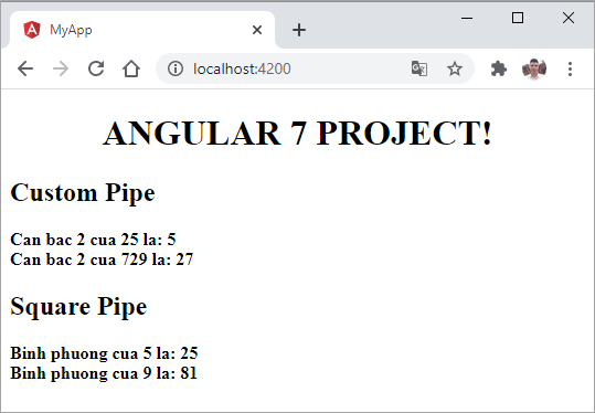 Pipe trong Angular7 Pipe trong Angular7