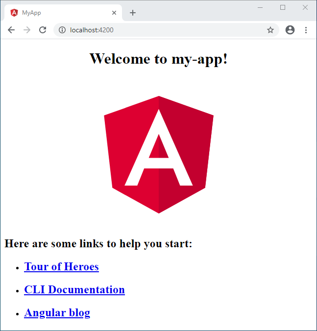 Tạo dự án đầu tiên trong Angular7 Tạo dự án đầu tiên trong Angular7