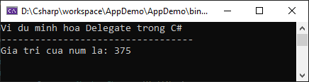 Delegate trong C#