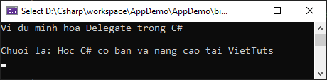 Delegate trong C#