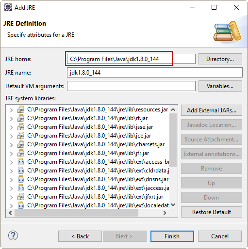 Cấu hình JDK cho Eclipse Cấu hình JDK cho Eclipse