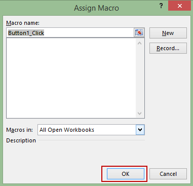 Tạo một Macro trong Excel Tạo một Macro trong Excel