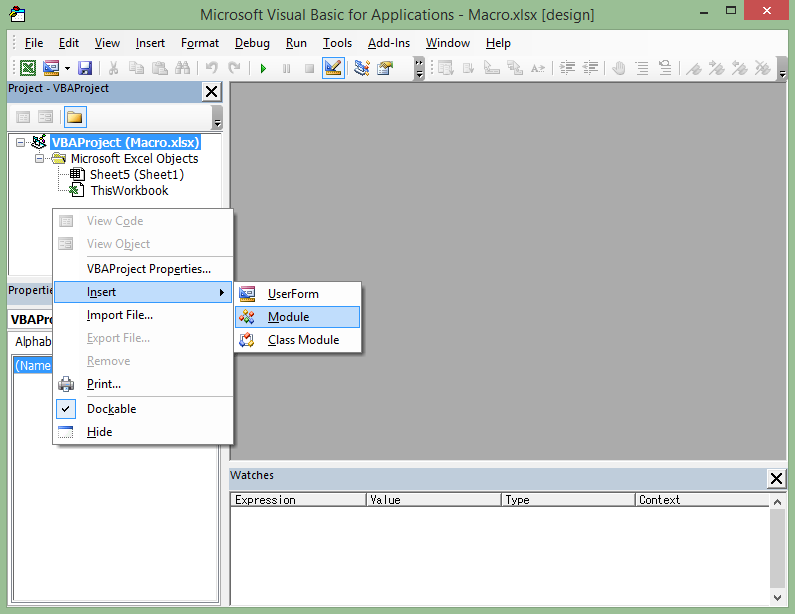 Tạo một Macro trong Excel Tạo một Macro trong Excel