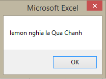 Ví dụ về Dictionary trong VBA Ví dụ về Dictionary trong VBA