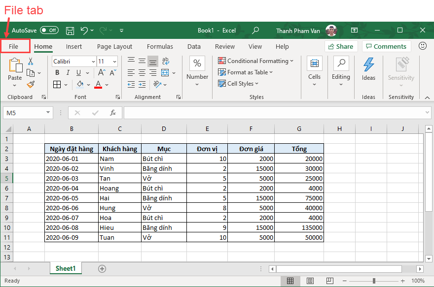 Lưu cửa sổ làm việc trong Excel Lưu cửa sổ làm việc trong Excel