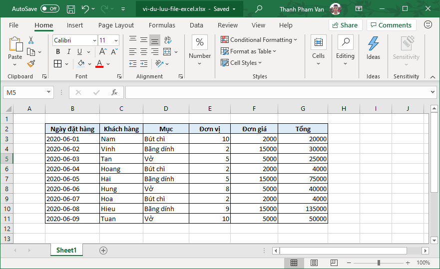 Lưu cửa sổ làm việc trong Excel Lưu cửa sổ làm việc trong Excel