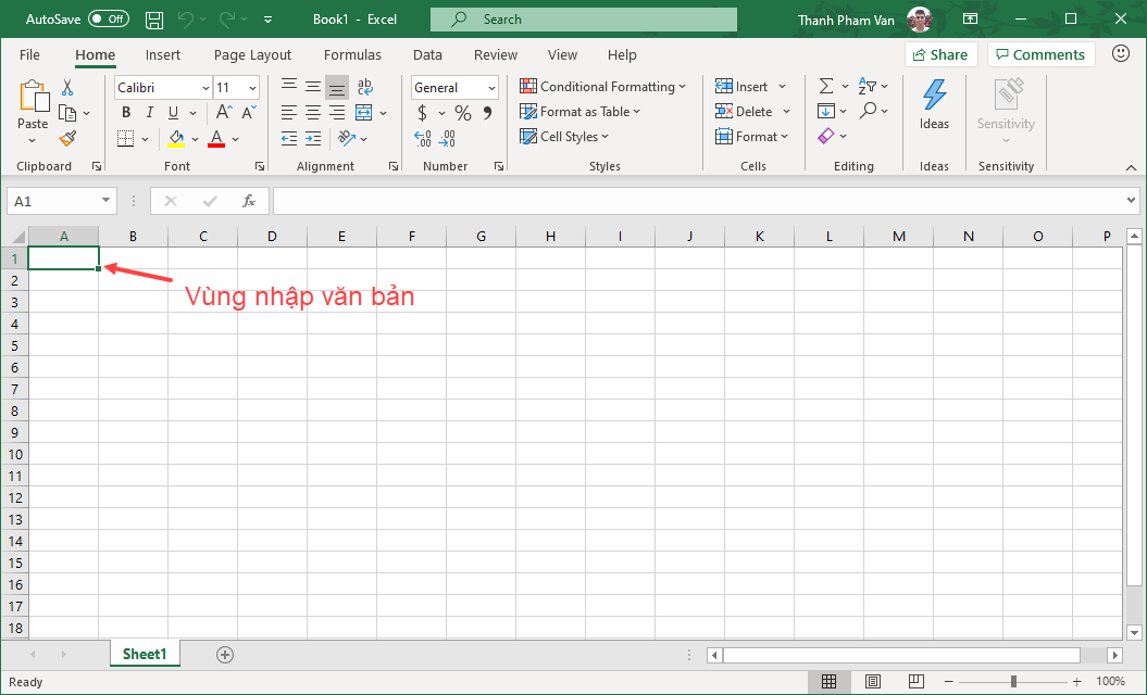 Nhập giá trị trong Excel Nhập giá trị trong Excel