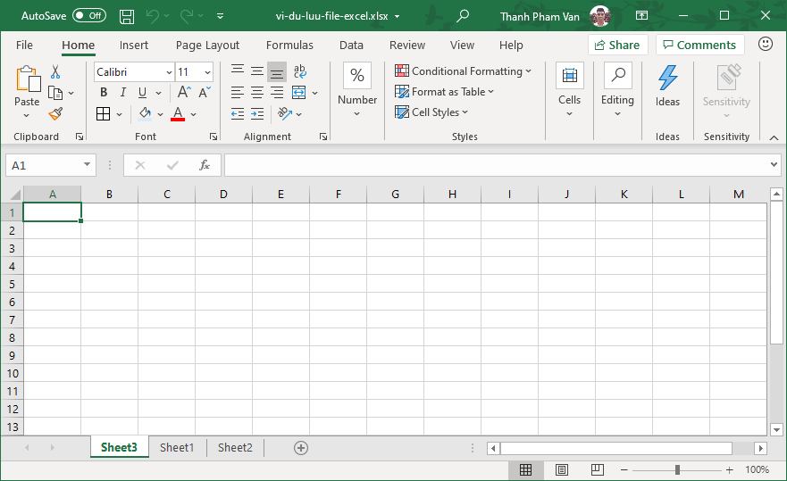 Tạo bảng tính (Worksheet) trong Excel Tạo bảng tính (Worksheet) trong Excel