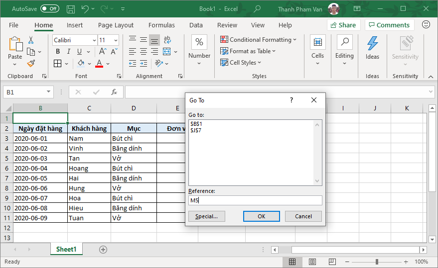 Thao tác cơ bản trong Excel Thao tác cơ bản trong Excel