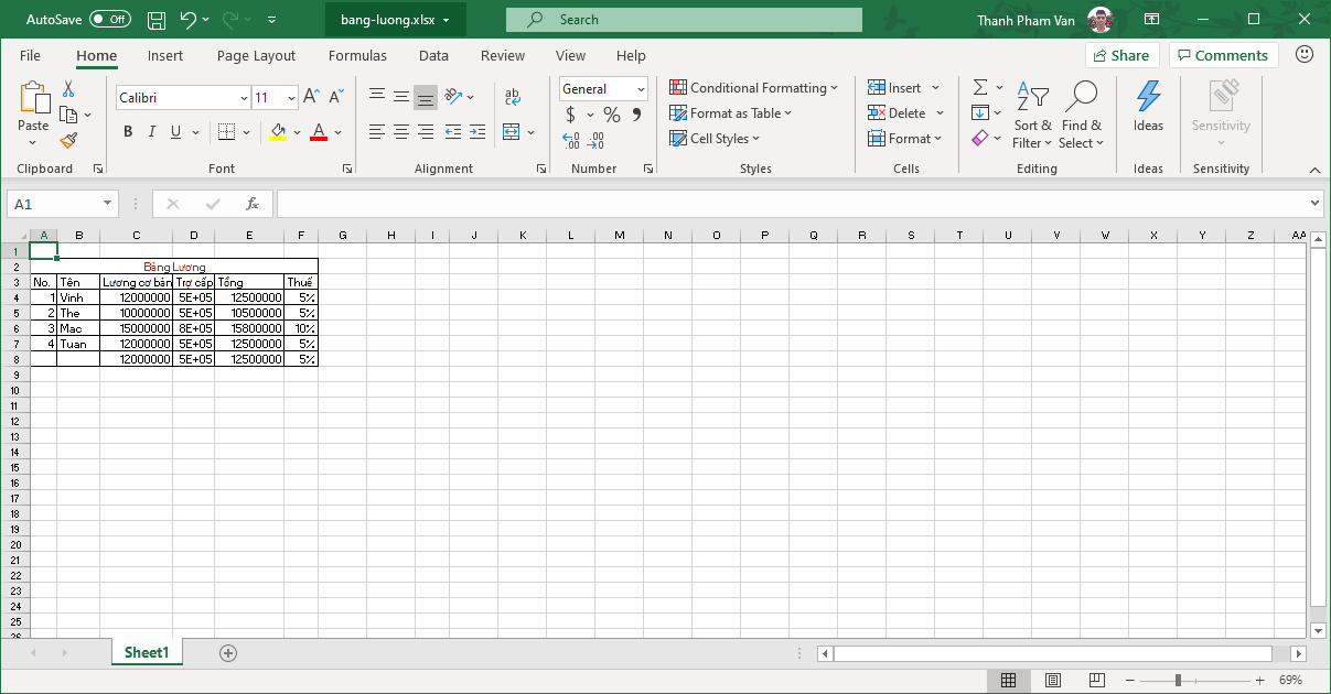 Phóng to, thu nhỏ trong Excel - Zoom in, Zoom out trong Excel Phóng to, thu nhỏ trong Excel - Zoom in, Zoom out trong Excel