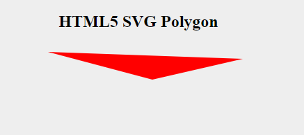 HTML5 SVG Polygon