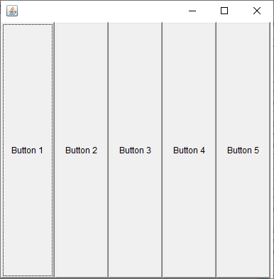 BoxLayout trong Java Swing