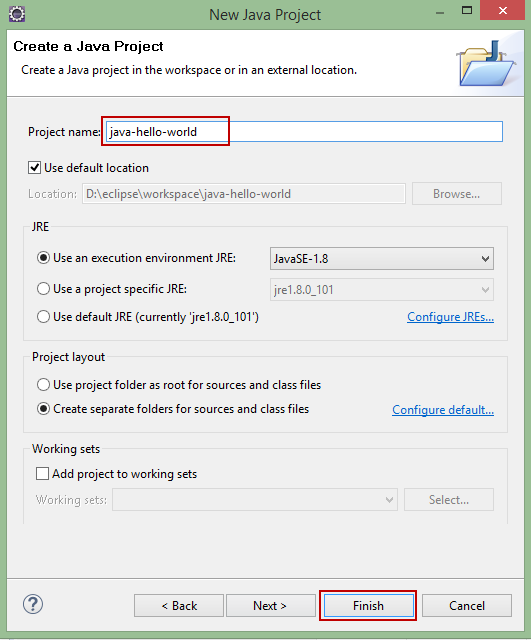 Cài đặt môi trường java - tạo project trên eclipse 2 Cài đặt môi trường java - tạo project trên eclipse 2