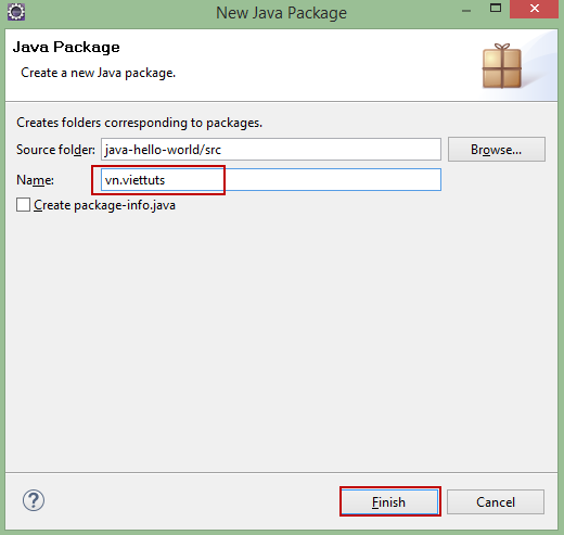 Cài đặt môi trường java - tạo project trên eclipse 5 Cài đặt môi trường java - tạo project trên eclipse 5