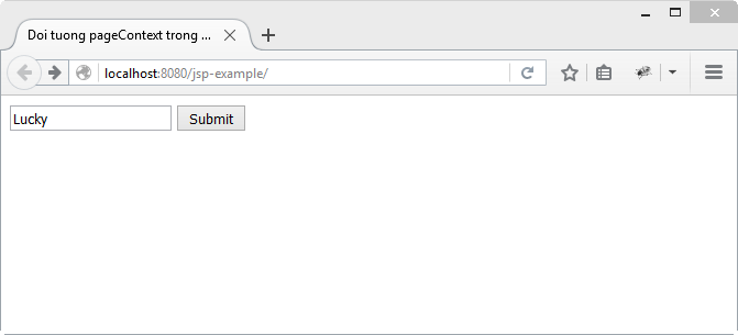 Đối tượng pageContext trong JSP Đối tượng pageContext trong JSP