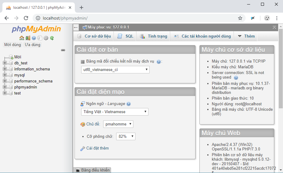 Cài đặt MySQL Cài đặt MySQL