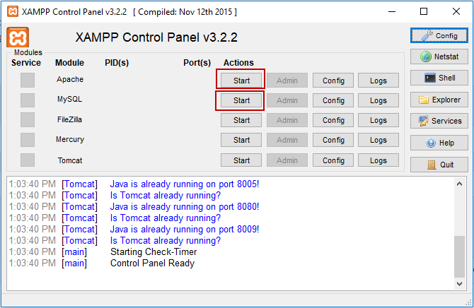 Cài đặt MySQL Cài đặt MySQL