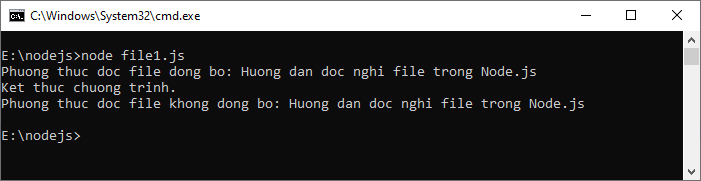 Đọc nghi file trong Node.js Đọc nghi file trong Node.js