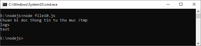 Đọc nghi file trong Node.js Đọc nghi file trong Node.js