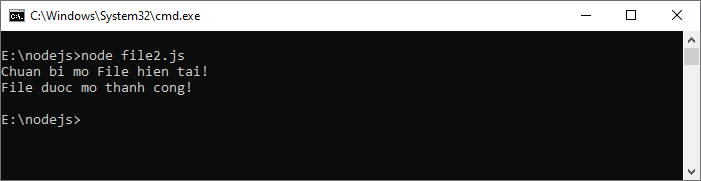 Đọc nghi file trong Node.js Đọc nghi file trong Node.js