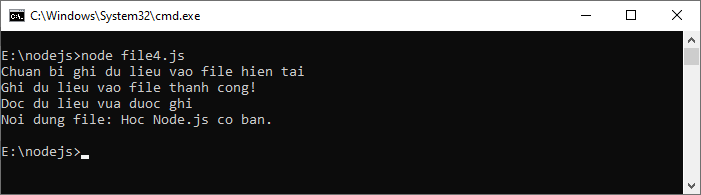 Đọc nghi file trong Node.js Đọc nghi file trong Node.js