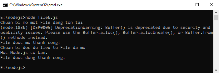 Đọc nghi file trong Node.js Đọc nghi file trong Node.js