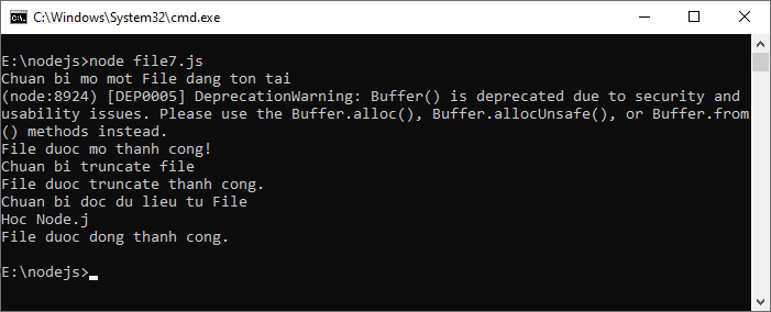 Đọc nghi file trong Node.js Đọc nghi file trong Node.js