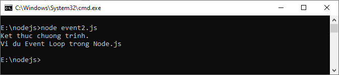 Event Loop trong Node.js Event Loop trong Node.js