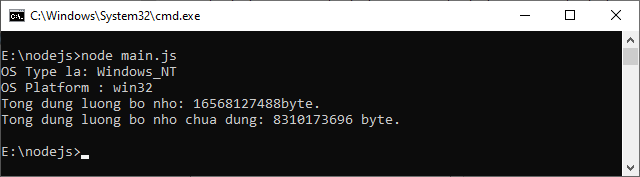 OS Module trong Node.js OS Module trong Node.js