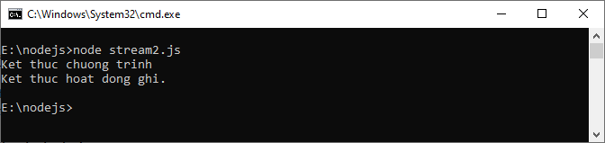Stream trong Node.js Stream trong Node.js