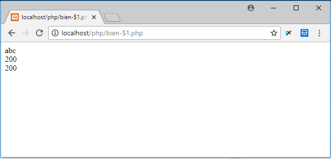 Biến $ và $$ trong PHP Biến $ và $$ trong PHP