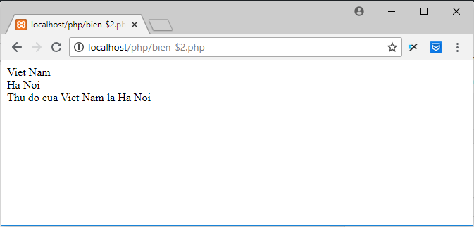 Biến $ và $$ trong PHP Biến $ và $$ trong PHP