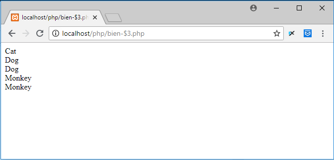 Biến $ và $$ trong PHP Biến $ và $$ trong PHP