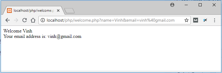Xử lý Form trong PHP - GET Xử lý Form trong PHP - POST