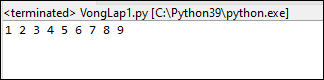 Bài tập vòng lặp trong Python Bài tập vòng lặp trong Python