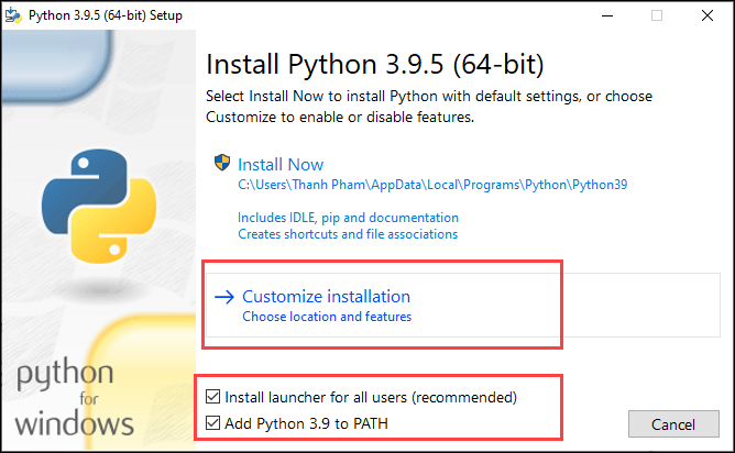 Cách cài đặt Python (Thiết lập môi trường) Cách cài đặt Python (Thiết lập môi trường)