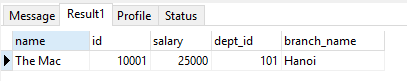 Lệnh INSERT MySQL trong Python