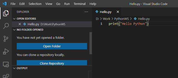 Hướng dẫn bạn lập trình Python với Visual Studio Code Hướng dẫn bạn lập trình Python với Visual Studio Code Studio Code
