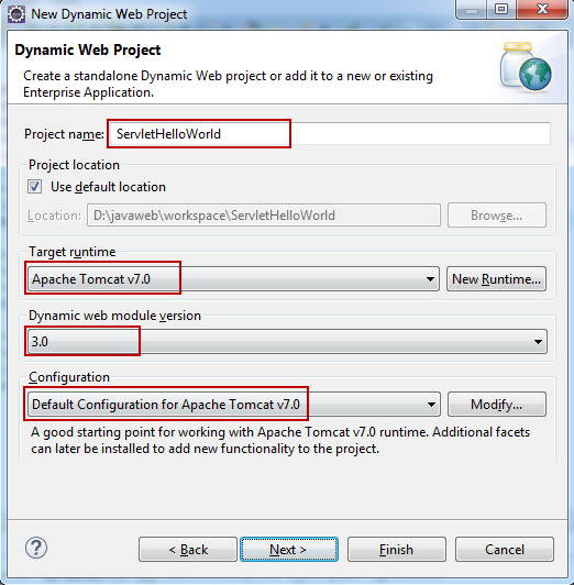 Tạo ứng dụng Servlet trên Eclipse Tạo ứng dụng Servlet trên Eclipse