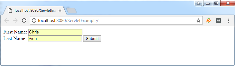 Ví dụ phương thức GET sử dụng Form Ví dụ phương thức GET sử dụng Form