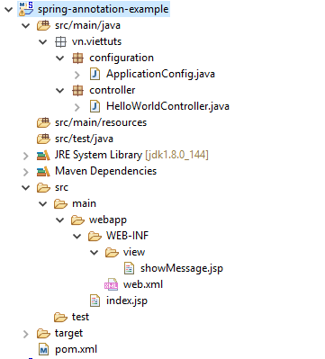 Tạo Spring project (annotation) bằng Spring Tool Suite (STS) Tạo Spring project (annotation) bằng Spring Tool Suite (STS)